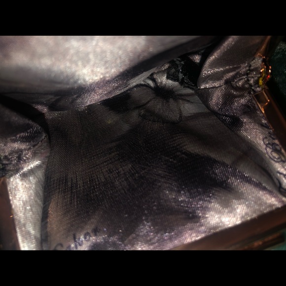 Tod Baker coin purse lime green patent - Picture 9 of 10